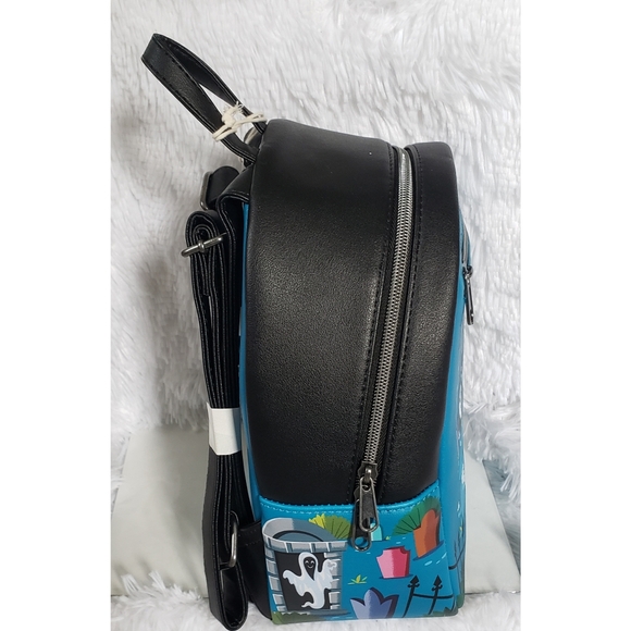 SOLD! NWT Loungefly Haunted Mansion Mini Backpack & Card Holder - Picture 6 of 15